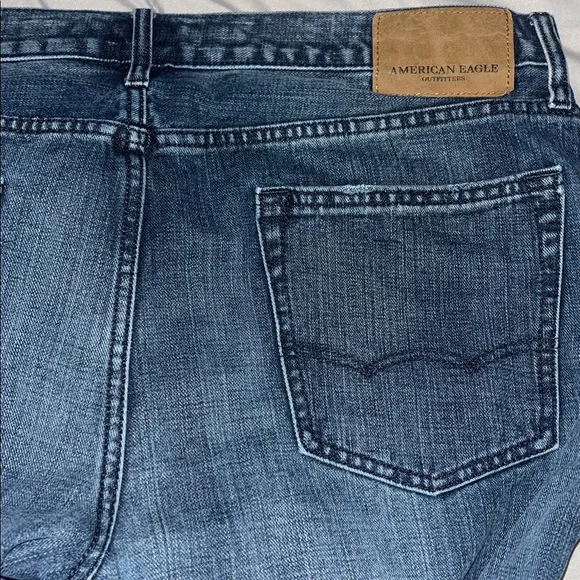 American Eagle Outfitters Men's Dark Blue Denim - Picture 4 of 8